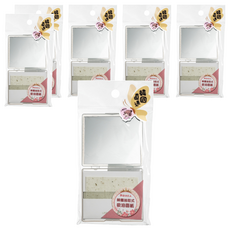 URBAN LEAVES 韓國原裝綠茶吸油面紙 附鏡子, 50張, 6包