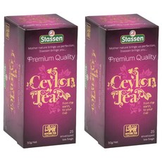 Stassen 司迪生 錫蘭紅茶, 2g, 25入, 2盒