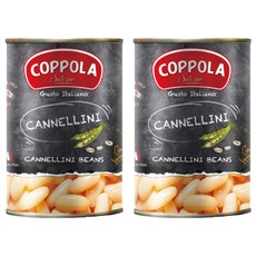 COPPOLA 柯波拉 義大利天然白腰豆, 400g, 2罐