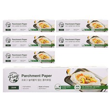 SINCERELY Frog 防沾黏捲筒烘焙紙, 40m, 6個, 1入