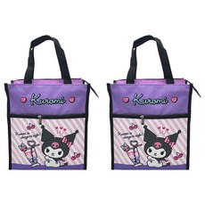 KUROMI 酷洛米 直式手提袋, 紫色, 2個