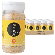 源順食品 炒熟白芝麻粒, 170g, 20罐
