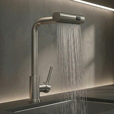Rine 寬版瀑布廚房水槽水龍頭 R-250, 1個