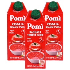 Pomi 番茄泥醬, 750g, 3個