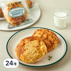 아워홈 소보루빵, 70g, 1개입, 24개