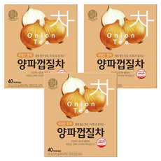 우리차 양파껍질차, 600mg, 40개입, 3개