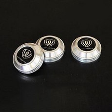 鋁製Logo車牌螺絲 Chairman 鍍鉻銀[3入1組], 3入, Chairman(鍍鉻銀)