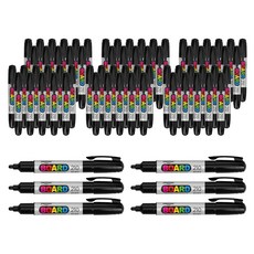 PENMAX 大容量白板筆 210, 6個, 黑色