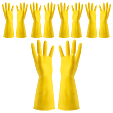 小麥購物 牛津乳膠手套 60g, G774, S(30.5 x 12.5cm), 5雙