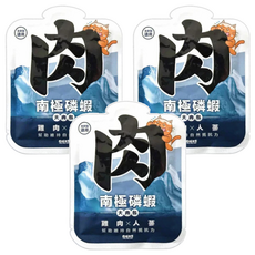 PAW PAW LAND 肉球世界 全齡貓用南極磷蝦大肉包 主食餐包 絲狀, 雞肉 + 人蔘, 45g, 3包