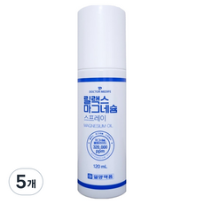 일양약품 고함량 뿌리는 릴랙스 마그네슘 오일 스프레이, 120ml, 5개