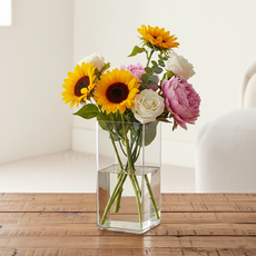 안깨지는 사각 아크릴 꽃병, 투명 홈인테리어/셀프인테리어 반품 최저가 8,010원