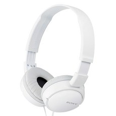 SONY 索尼 耳罩式可通話耳機, MDR-ZX110AP, 白色