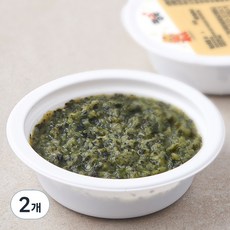 짱죽 채소토핑, 채소, 100g, 2개