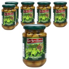 La Sevillana 寶鼎 綠橄欖, 370g, 6個