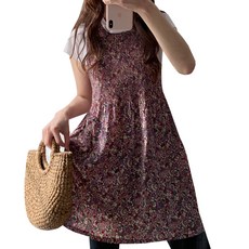 Han's Vill 奧莉維亞雪紡圍裙, 紫色, 1個