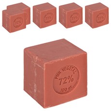 데오필버톤 레드푸룻향 마르세유 비누, 100g, 6개
