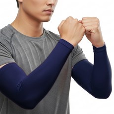 GILGRI 運動袖套保護套, 02 海軍藍