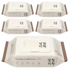 居家美學 濕拖巾 標準型 30張, 5個