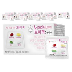 V-pack 女性綜合補充錠+膠囊, 30包, 10盒
