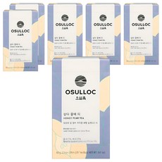 오설록 삼다 꿀배 티, 1.5g, 20개입, 6개
