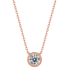 CF Diamond 莫桑鑽項鍊 B0210 感知泡泡 1克拉