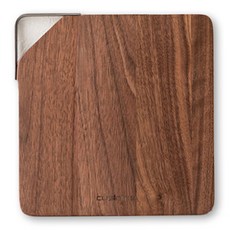 CUSININE 頂級黑胡桃木原木鍋墊, 單一顏色, 1個