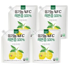 NATURAL BOX NFC檸檬原汁, 4個, 500ml