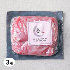전통참돼지 등심 돈까스용 (냉장), 400g, 3개