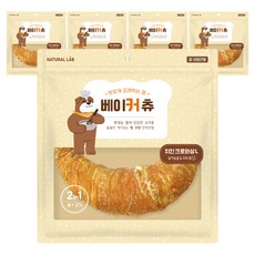 네츄럴랩 베이커츄 강아지 간식, 치킨 크로와상 L, 190g, 5개