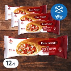 LaCena 이지포켓 콤비네이션피자 (냉동), 80g, 1개입, 12개