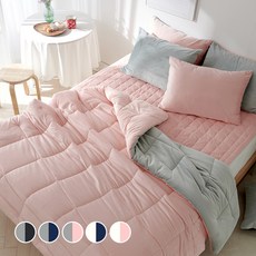 milk design 雙色超細纖維寢具組