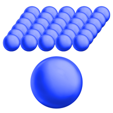 Bebein 嬰兒球池 60p, 亮麗藍