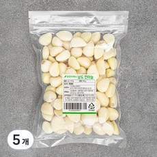 남도 깐마늘, 500g, 5개