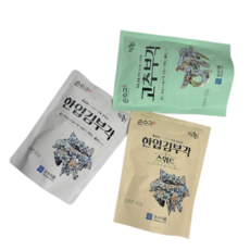 綜合脆片組 1口海苔脆片 40g+海苔甜脆片 40g+辣椒脆片 60g, 1套