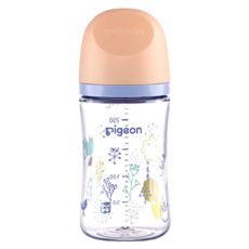 pigeon 貝親 WN3母乳實感T-Ester奶瓶 M奶嘴 3個月以上, 春日物語, 240ml, 1個