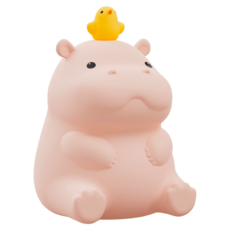 HIPPORIZZ Cozy Hippo 拍拍小夜燈, 膚色