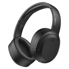 EDIFIER 抗噪雙金標藍芽耳罩, 經典黑, W820NB PLUS