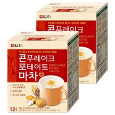 담터 콘푸레이크 포테이토 마차, 22g, 12개입, 2개