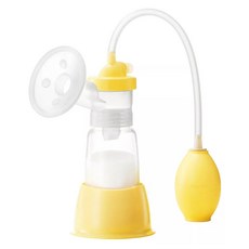 ChuChu 啾啾 手動吸乳器 日本製, 黃色, 1入