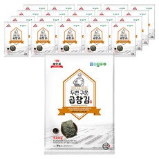 새우표 두번 구운 곱창김, 20g, 21개