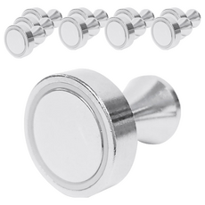 네오디움 메탈 도장자석 20mm, 실버, 10개