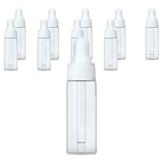 지앤와이 유리 투명 스포이드 공병 20ml, 10개, 화이트