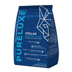 PURELUXE 純華 ST高齡犬用天然無穀糧, 雞肉+鱒魚+雞蛋, 9.9kg, 1袋