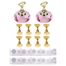 Crystal Tip Stand Multi Set, 粉色, 2組