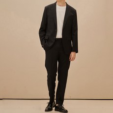 트래드클럽 남성용 스트라파타 클래식 울 수트 세트