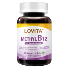 Lovita 緩釋型甲基維生素B12 60顆, 1罐