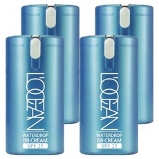 L'OCEAN Waterdrop水潤BB霜 SPF25, 單色, 4罐, 40ml
