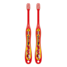 Skater 嬰幼兒軟毛牙刷 0~3歲, 多美車, 1入, 2支