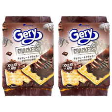 Gery 芝莉 厚醬餅乾 (巧克力口味) 獨立包裝 方便攜帶 濃郁巧克力, 216g, 2包
